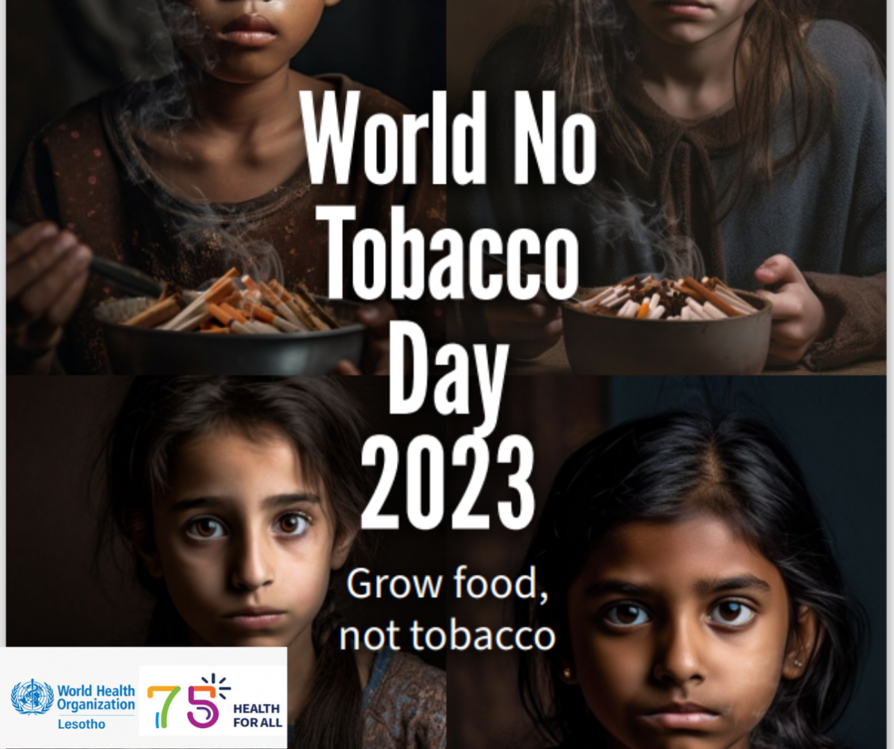 World No Tobacco Day Grow Food Not TobaccoWHO WHO Regional Office for Africa